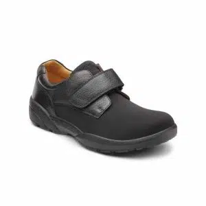 Dr Comfort Brian Mens Casual Shoe black