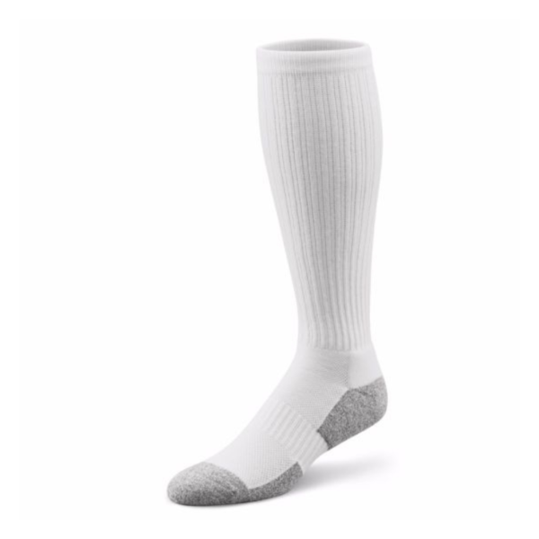 over the calf sock dr comfort white