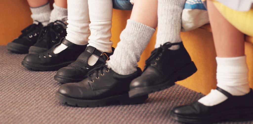 Children's best sale school shoes