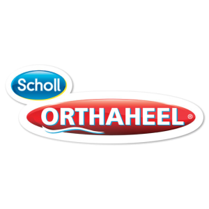 Scholl Orthaheel logo - click to buy Scholl Orthaheel shoes
