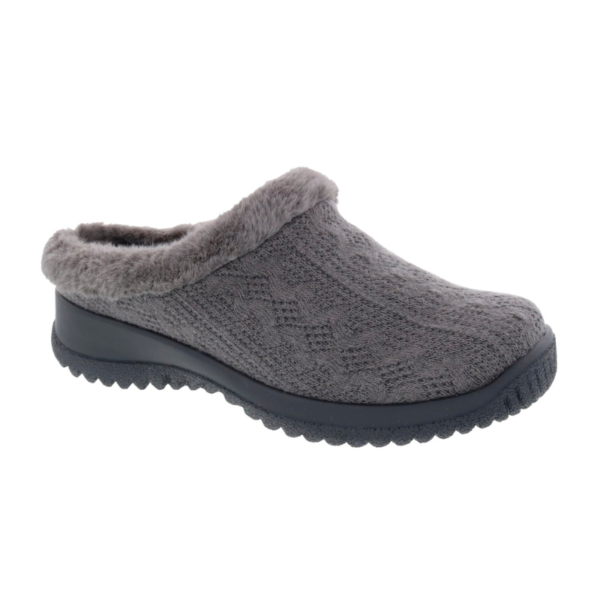 comfy drew shoe grey sweater slipper entire podiatry