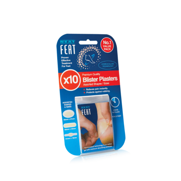 neat feat blister plasters pain relief