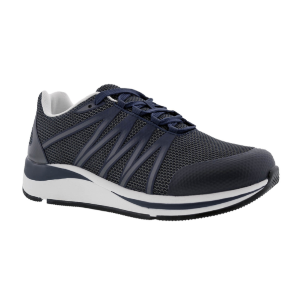 player drew navy mens athletic sneaker entire podiatry