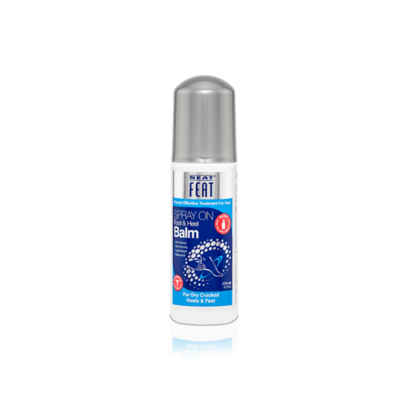 neat feat spray on foot and heel balm for dry feet entire podiatry