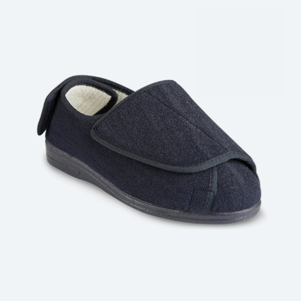 chut dr comfort franki blue slipper