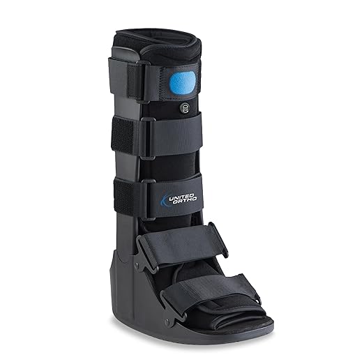 united ortho cam walker facture boot large